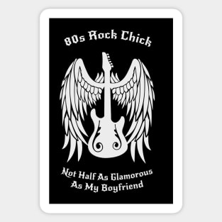 1980s Rock Chick Sticker